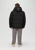 Wasserabweisende Steppjacke mit abnehmbarer Kapuze