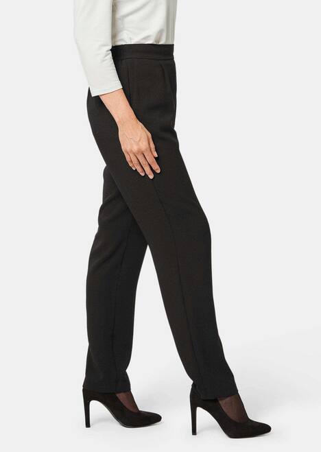 Broek met elastische tailleband