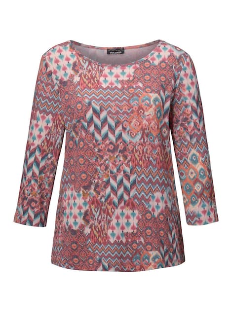 Edles Printshirt mit Allover-Druck