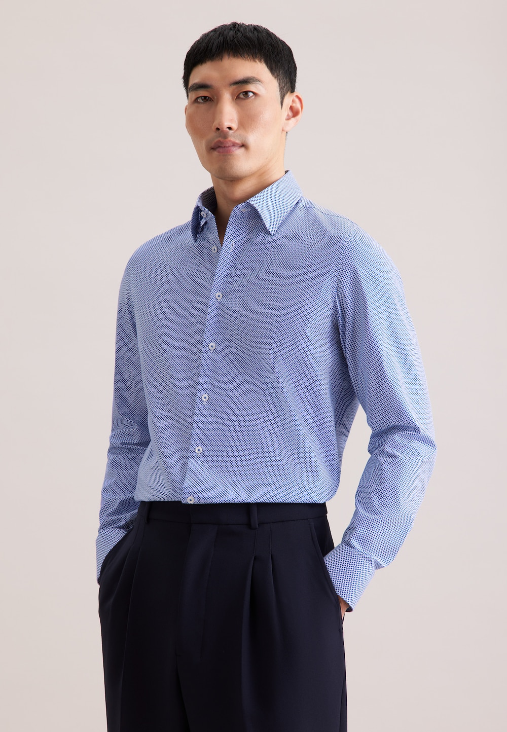 Herren Business Hemd - Druck