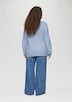 Weicher Pullover mit Rippstruktur