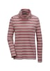GOLDNER Colshirt Kriebelvrij gestreept shirt met zacht glansgaren