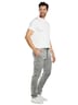 Herren Cargo-Hose mit Tunnelzug , Grau