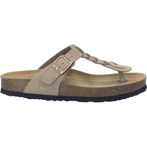 Damen Sandale Hermine 15, beige-kombi