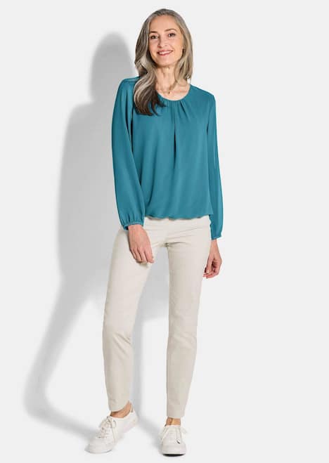 Elegante Bluse aus Chiffon
