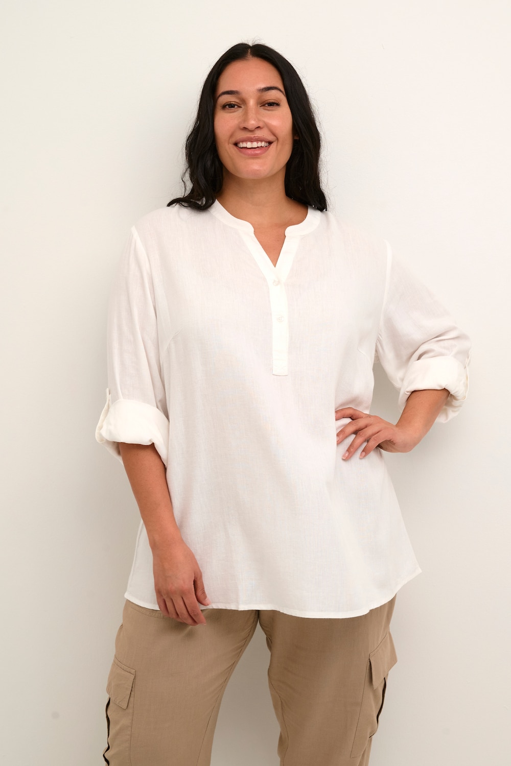 Langarm-Bluse Loose fit