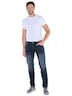 Herren Jeans regular , Saphirblau