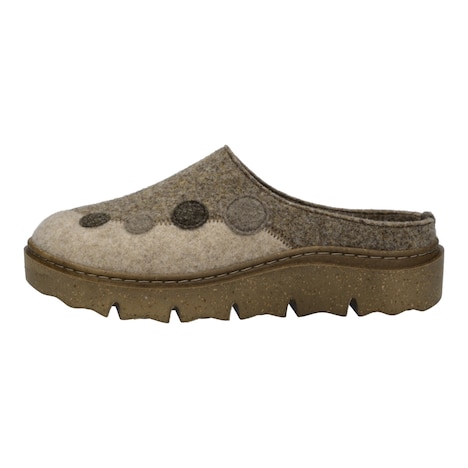 Damen Hausschuh Carmaux 04, beige-multi