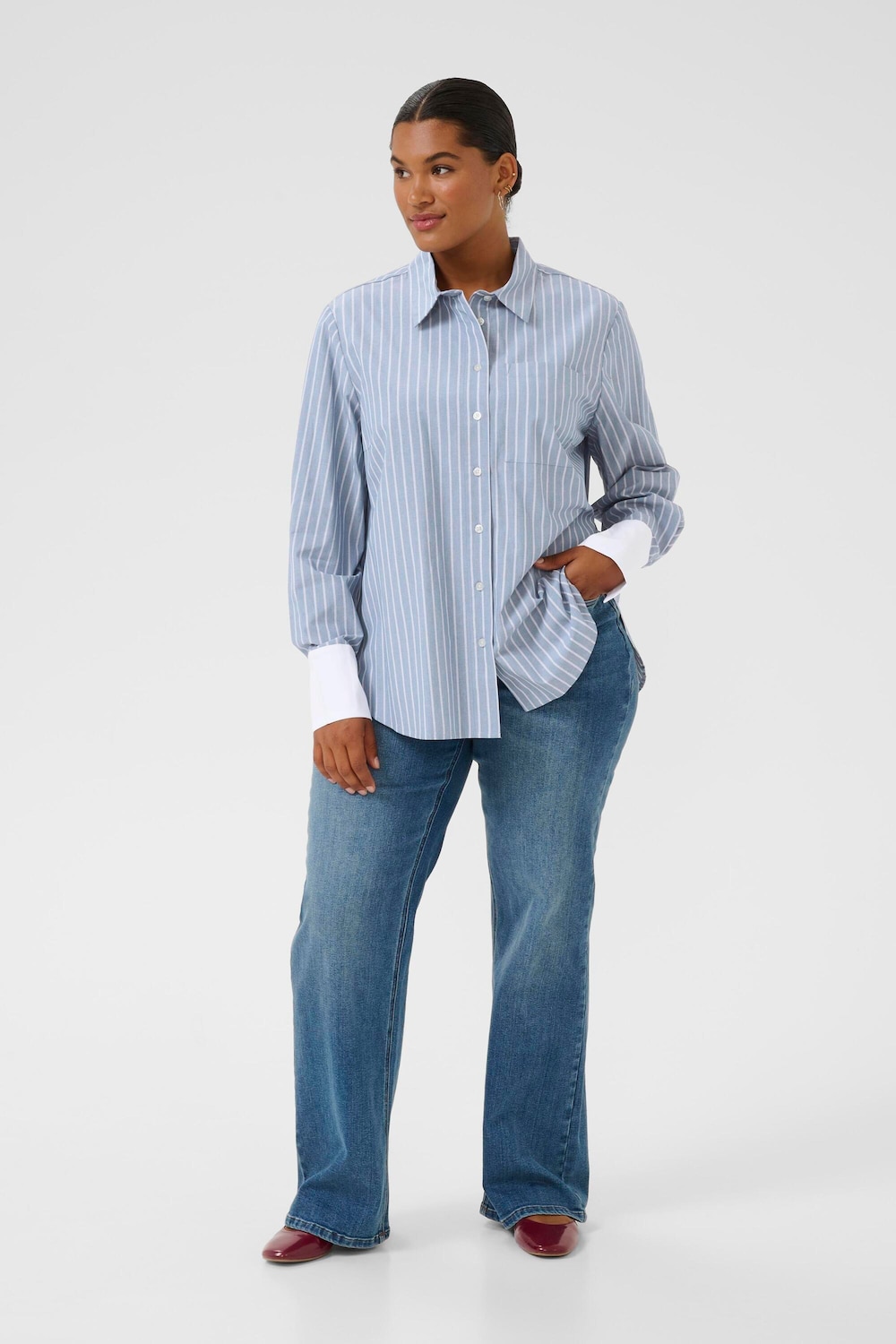 Langarm - Hemd Loose fit
