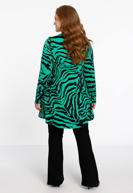 Tuniek met dierenprint