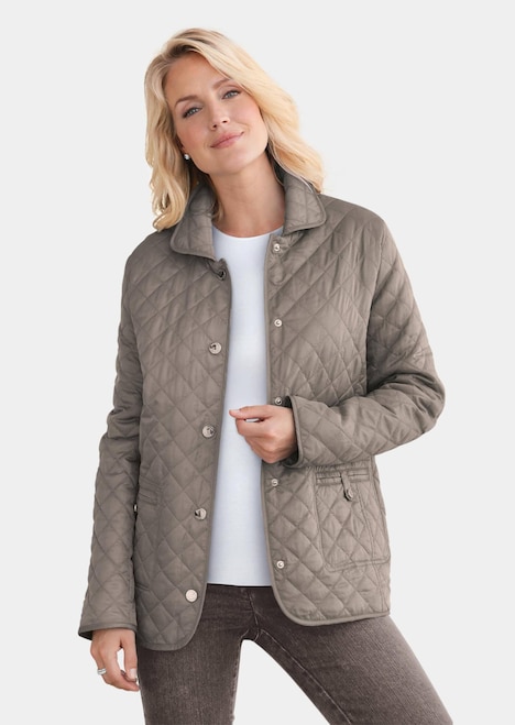 Leichte Jacke mit regelmäßigem Stepp