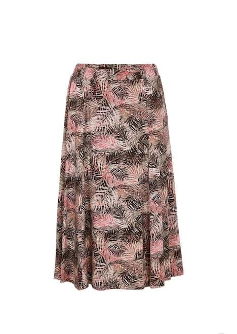 GOLDNER Gedessineerde rok Gedessineerde rok in een comfortabele mix van viscose en elastan