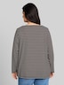 Langarmshirt mit Streifenmuster