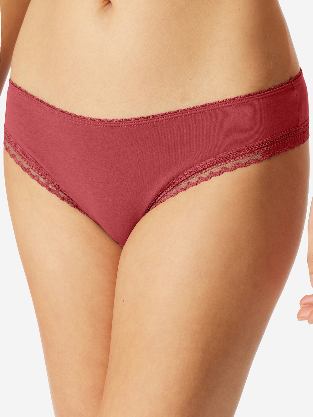 Schiesser Damen Tanga 3-Pack Modern Multipacks - sortiert 5