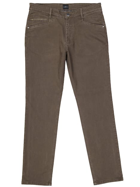 engbers Herren 5-Pocket-Hose regular , Braun