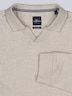 engbers Herren Polo-Shirt Langarm , Braunbeige