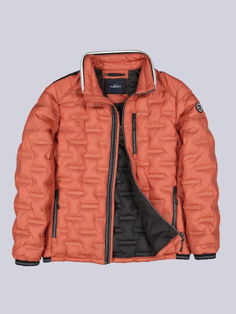 Herren Steppjacke , Rostorange