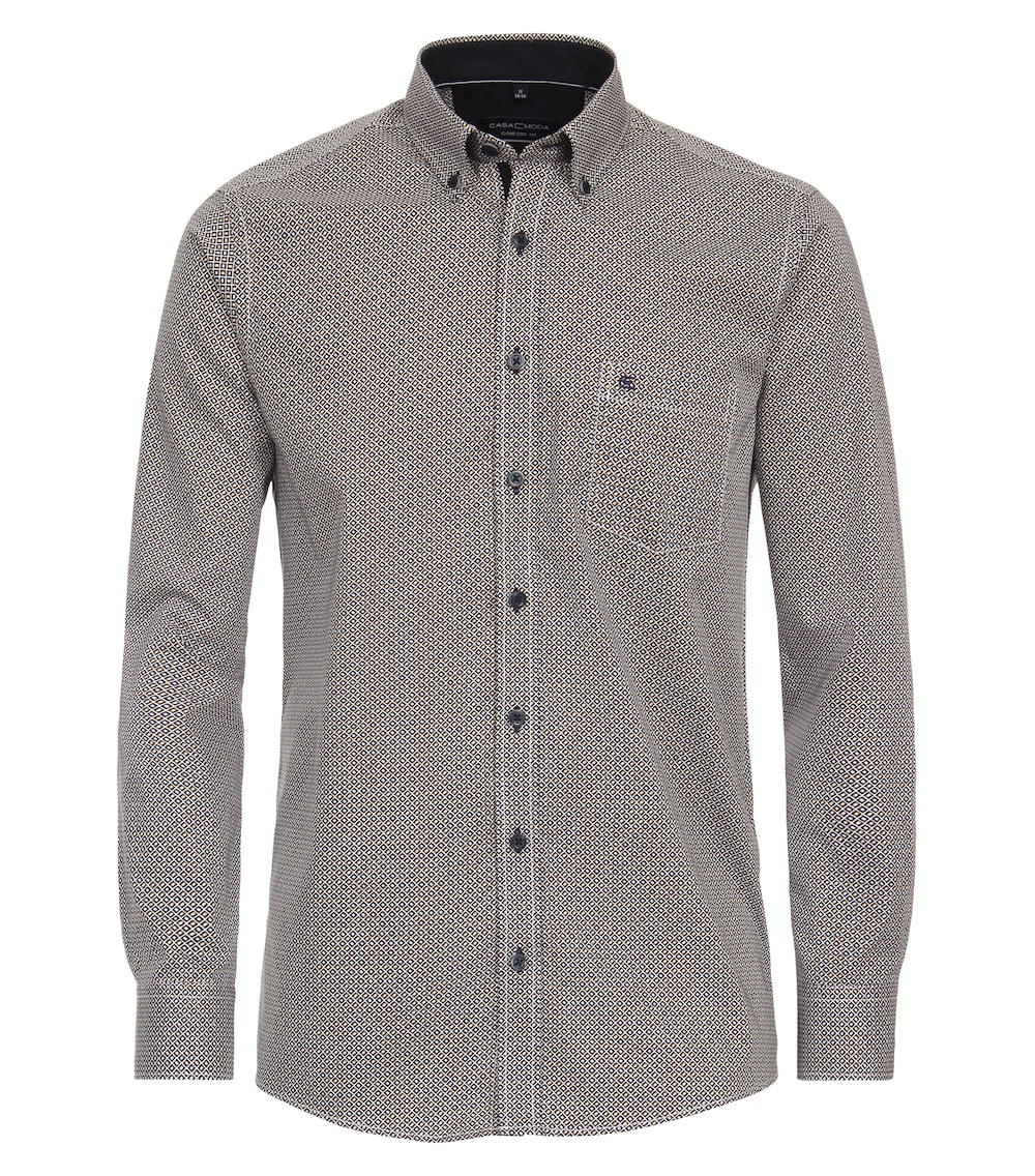 Freizeithemd Print Comfort Fit