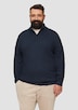 Strukturierter Pullover mit Half-Zip