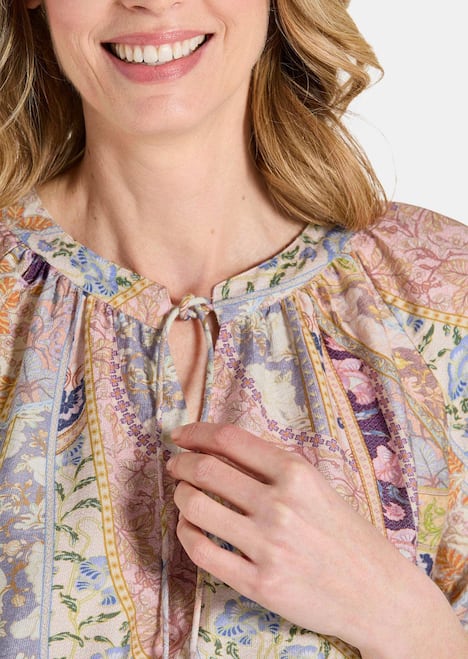GOLDNER Blouse met print Luchtige blouse met viscose