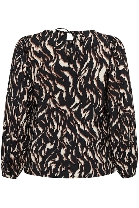 Langarm-Bluse Regular fit