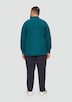 Strukturiertes Langarm-Poloshirt im Relaxed Fit
