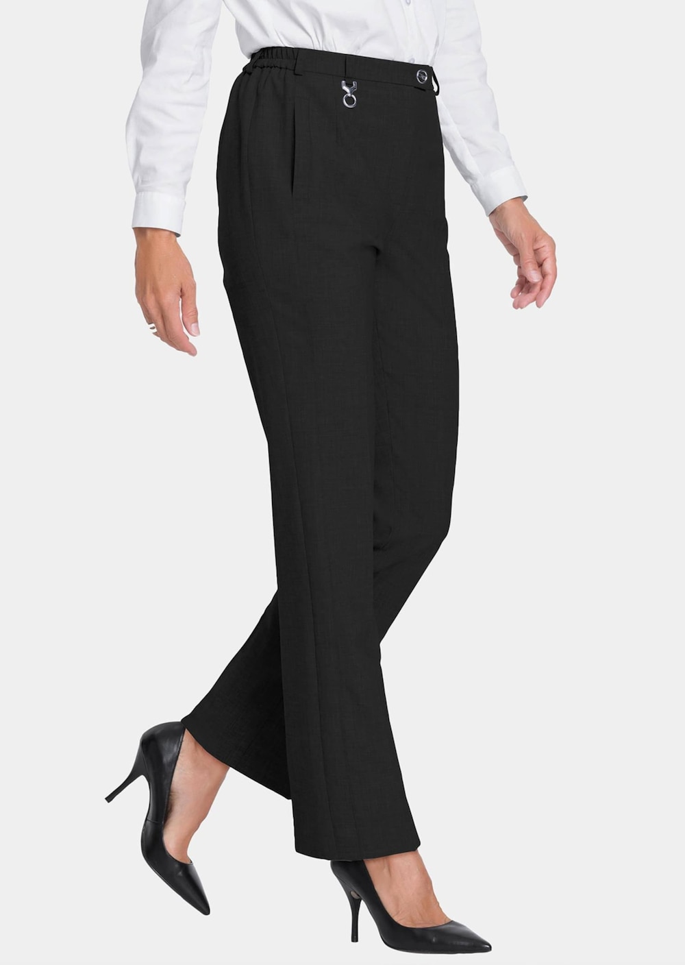 Elegante Stretchhose mit Bügelfalten