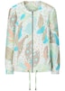 Printjacke mit Ottomanstruktur