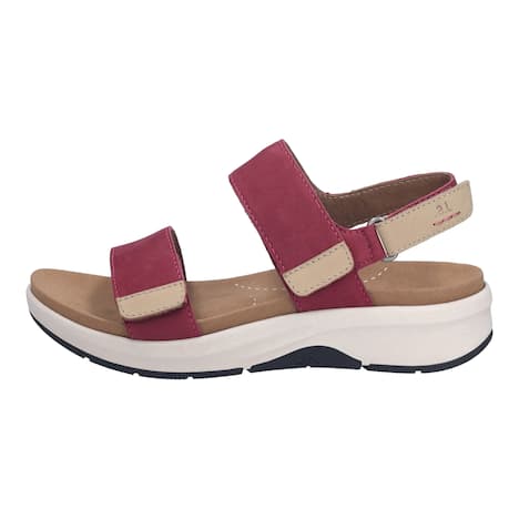 Damen Sandale Estelle 04, pink-kombi