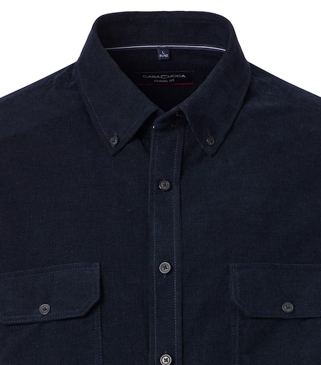 Freizeithemd uni Casual Fit