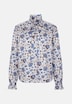 Damen Ausgestellte Bluse - Druck