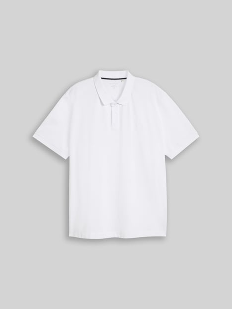 Piqué Poloshirt mit Logo-Stickerei