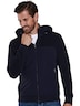 engbers Herren Strickjacke mit Kapuze , Marineblau
