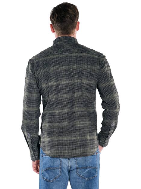 engbers Herren Karohemd , Khaki