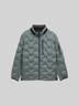Hybrid Lightweight Steppjacke mit verstaubarer Kapuze