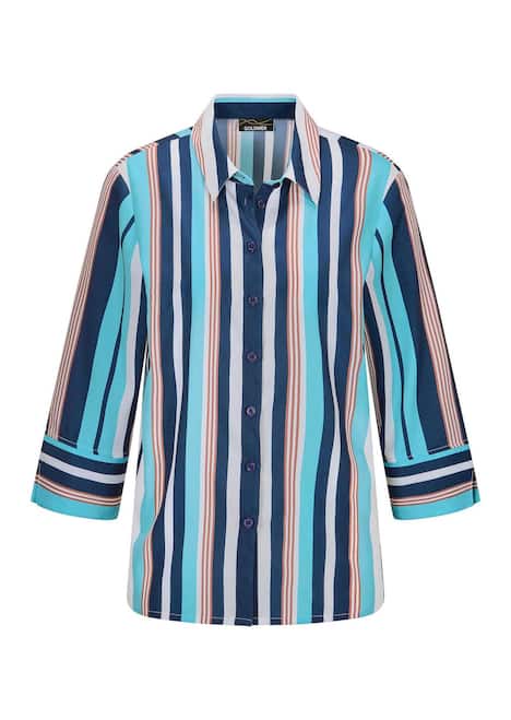 Blusenshirt mit Streifenmuster