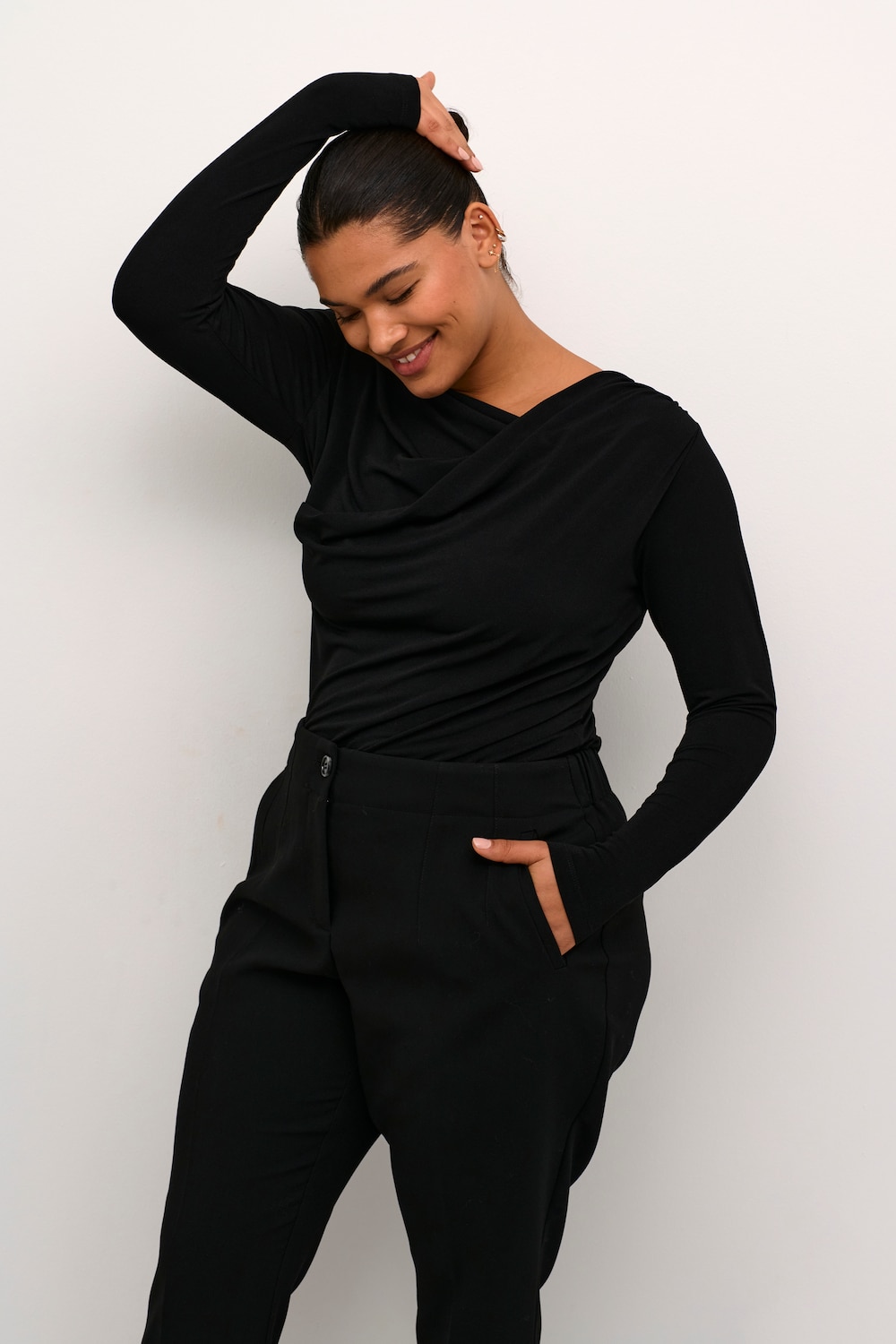 Blouse met lange mouwen Tight fit