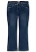 Bootcut-Jeans Bootcut-Jeans mit schmalem Bein und bequemer Taille Fester Bund Uni