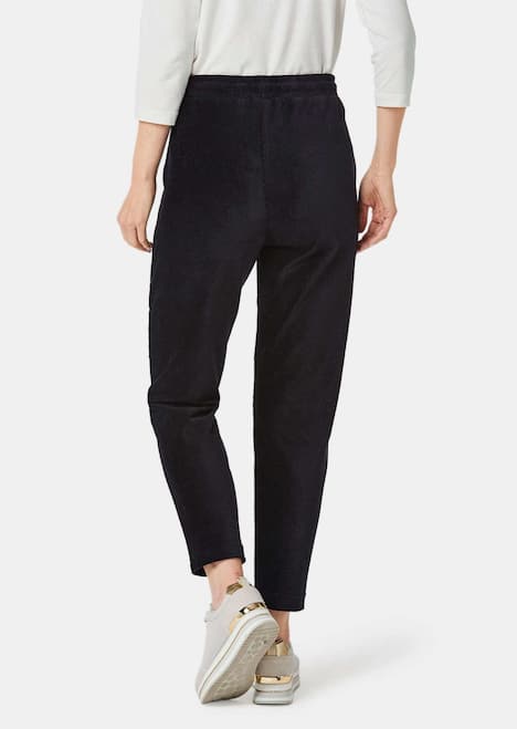 GOLDNER Corduroy broek SARA Corduroy joggpants