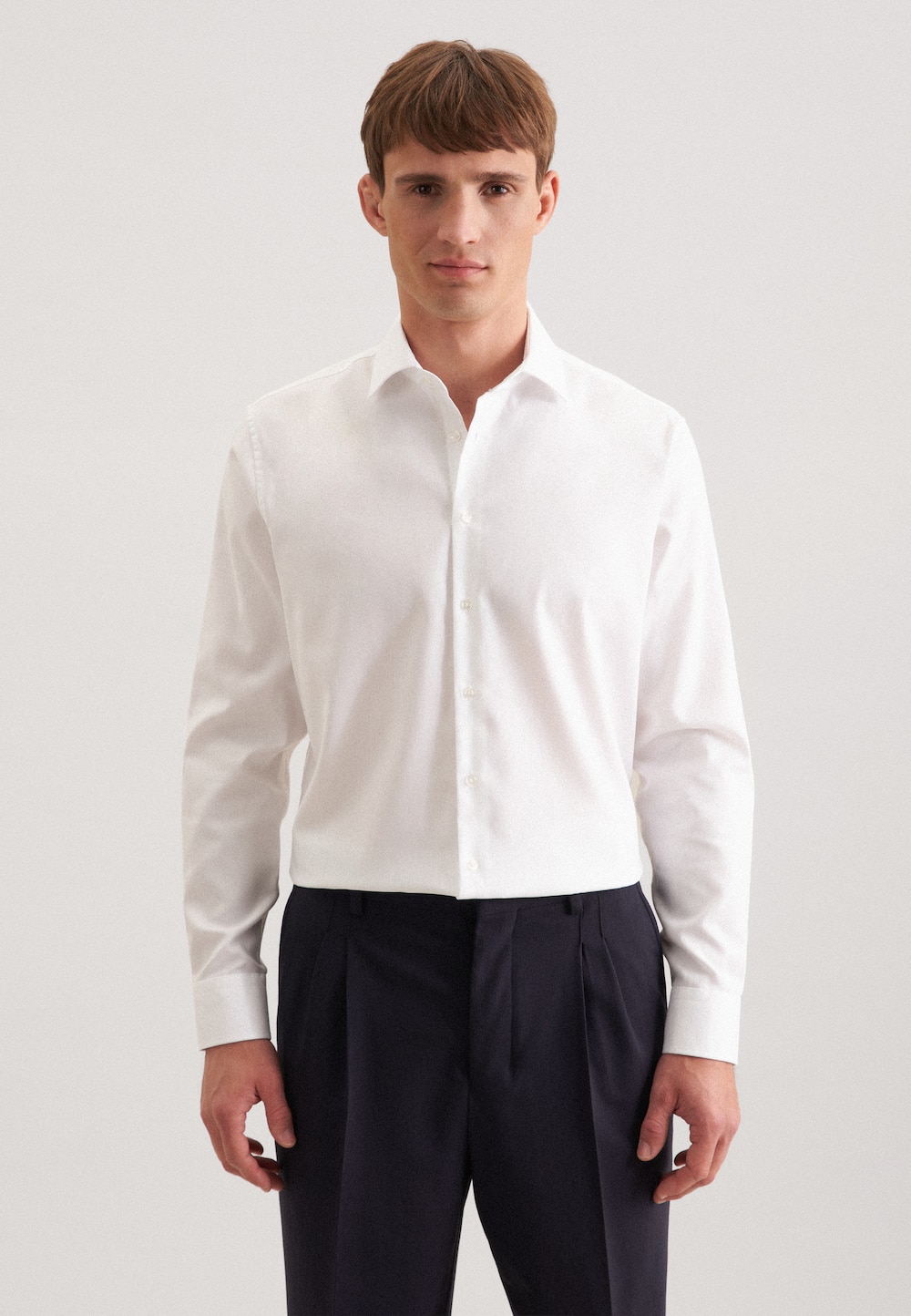 Herren Business Hemd - Uni