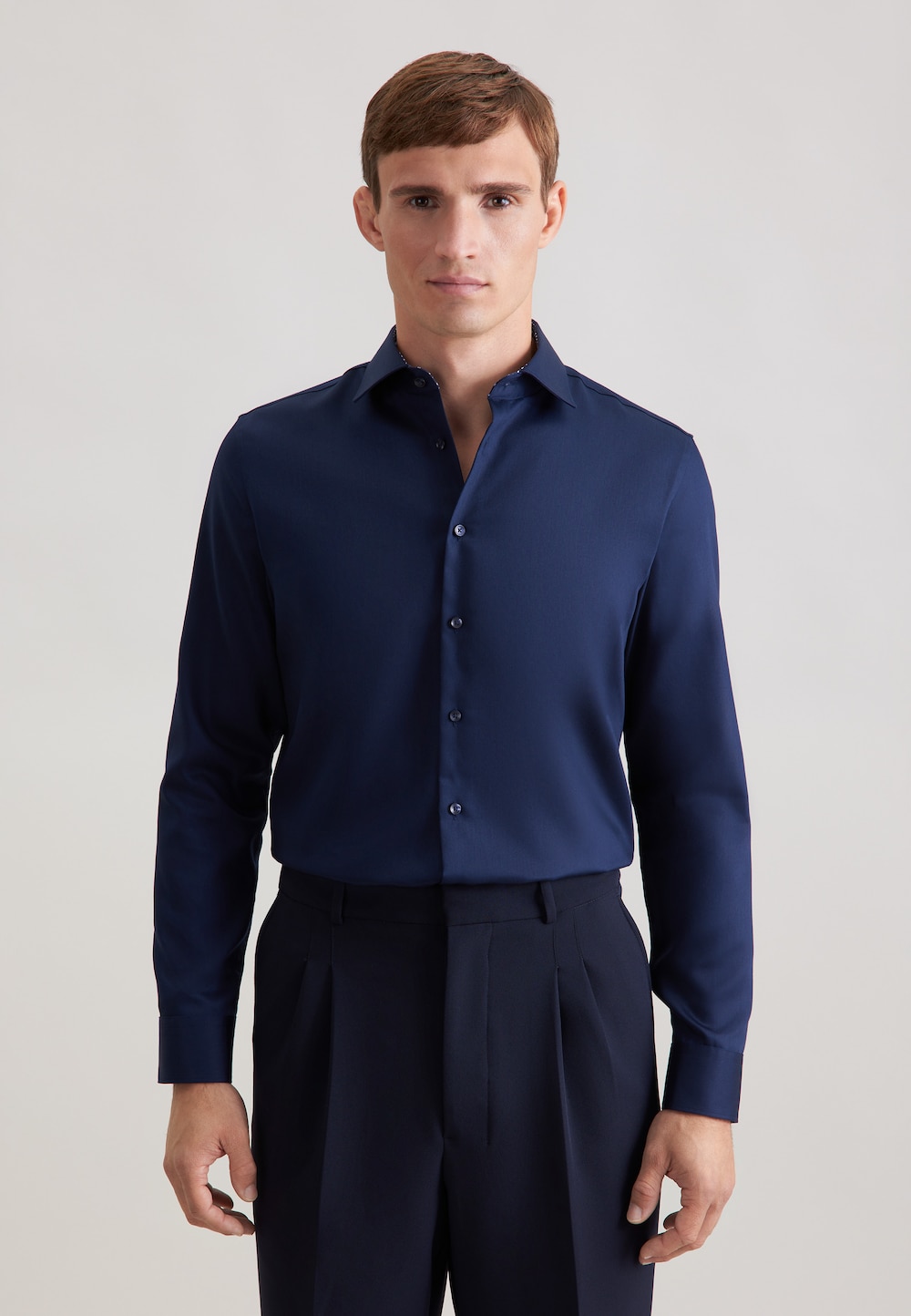 Herren Business Hemd - Uni