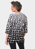 GOLDNER Blouse met print Gedessineerde blouse van puur katoen