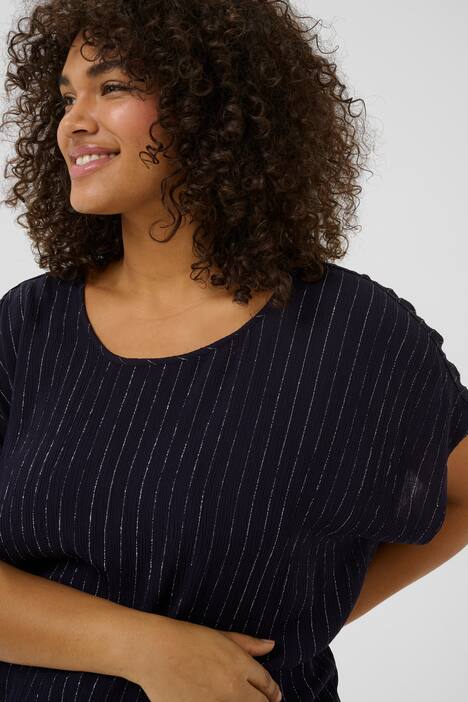 Kurzarm-Bluse Loose fit