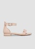 Sandalen in Leder-Optik