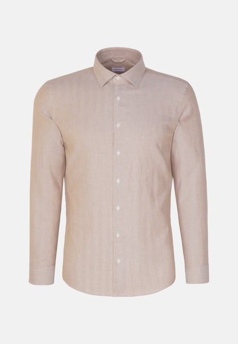 Herren Flanellhemd - Streifen