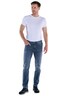 engbers Herren Super-Stretch-Jeans regular , Mittelblau