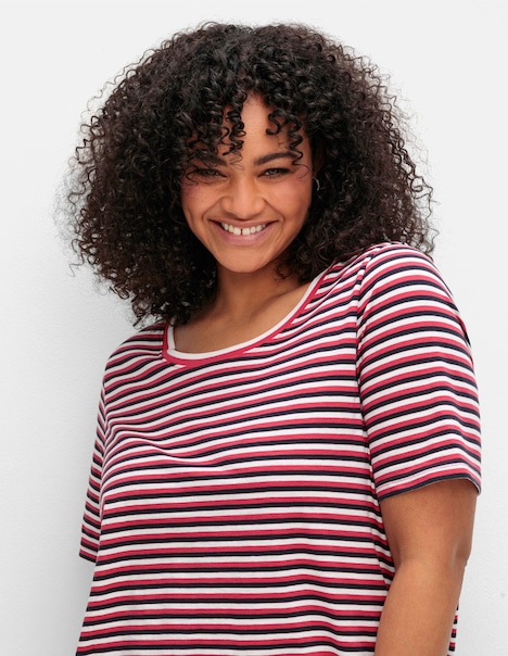 Rundhalsshirt Kurzarm