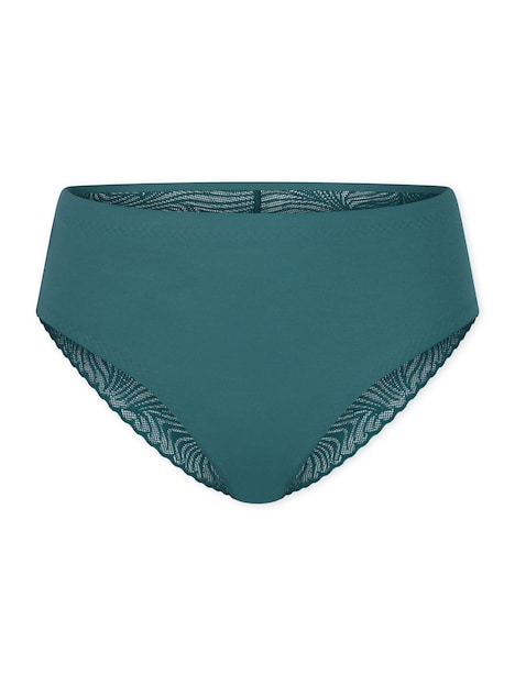 Schiesser Damen Tai-Slip Invisible Soft Lace - indigo