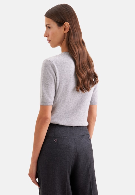 Damen Strick T-Shirt - Uni