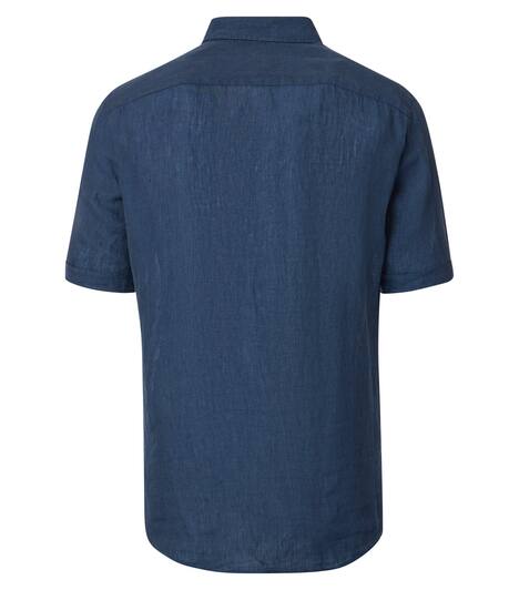 Leinenhemd uni Casual Fit